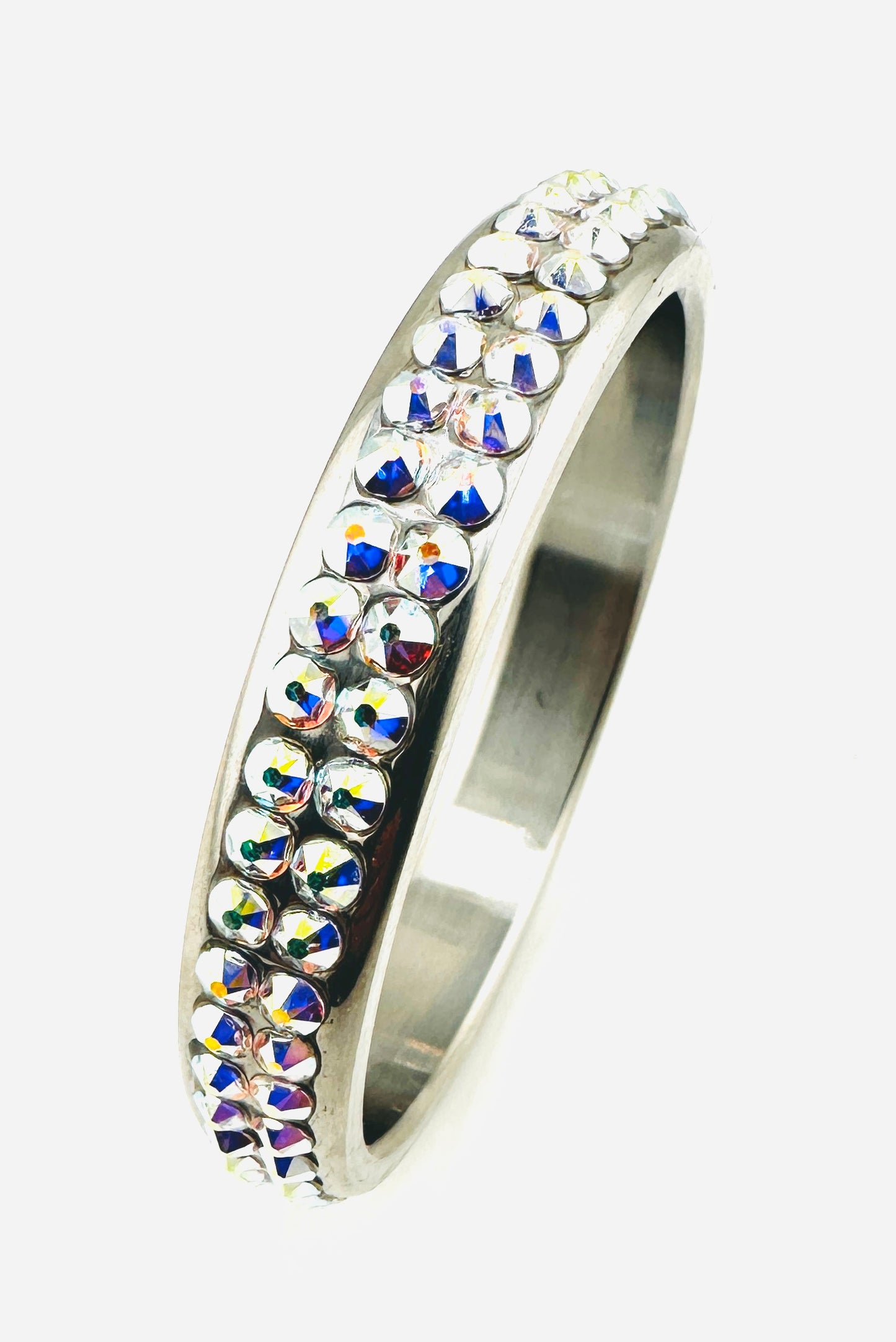 BLINGED OUT STAINLESS STEEL HORSE SIZE COCK RINGS!